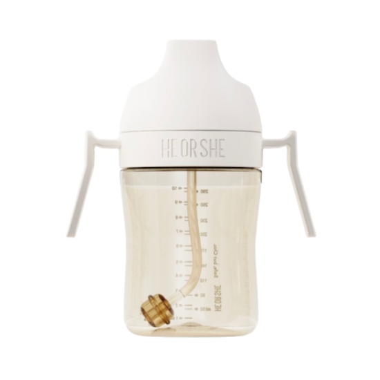 HEORSHE gertuvė kūdikiui 300 ml., 9+, BALTA