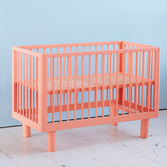 KARL & FRIC baby cot NOX, PINK