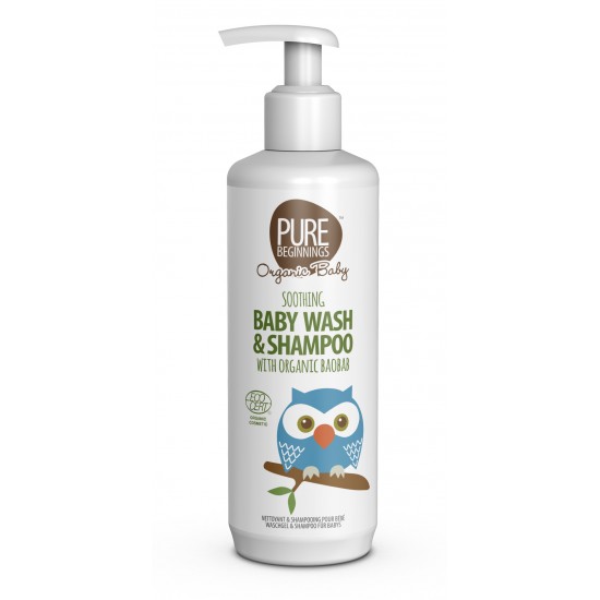 PURE BEGINNINGS BABY WASH &...