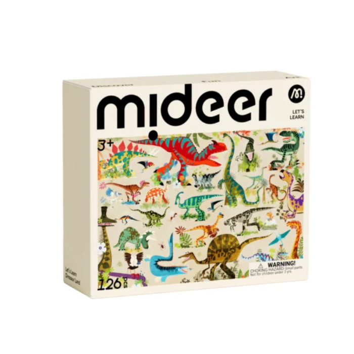 MIDEER edukacinė dėlionė, Dinozaurų žemė MIDEER edukacinė dėlionė, Dinozaurų žemė