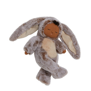 Cozy Dinkum Bunny Muffin – kolekcinė Olli Ella lėlė vaikui su slapta kalba ir žodynėliu