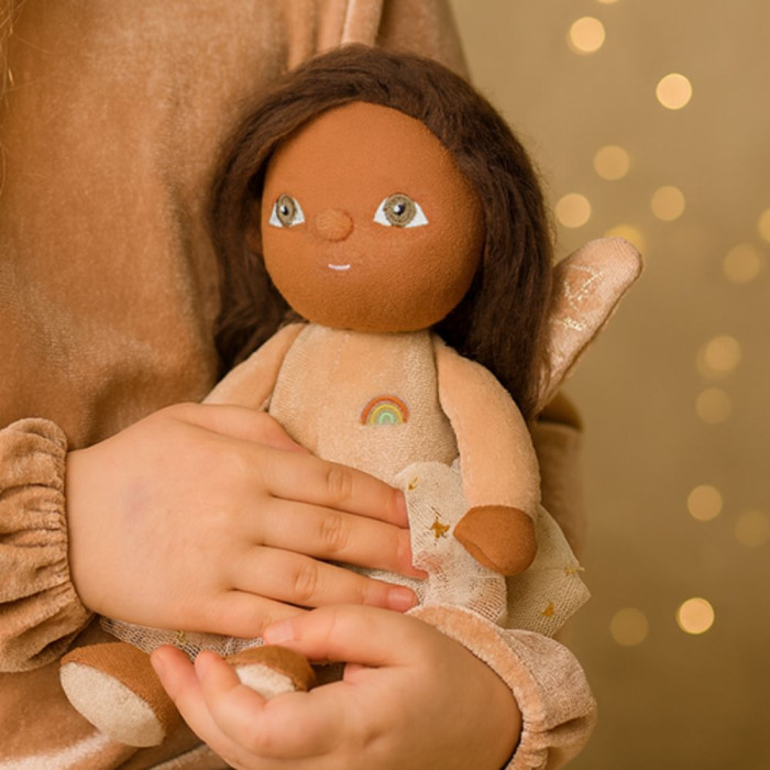 Olli Ella Dinky Dinkum fėja Faye – švelni kolekcinė lėlė su sparneliais Olli Ella Dinky Dinkum fėja Faye – švelni kolekcinė lėlė su sparneliais