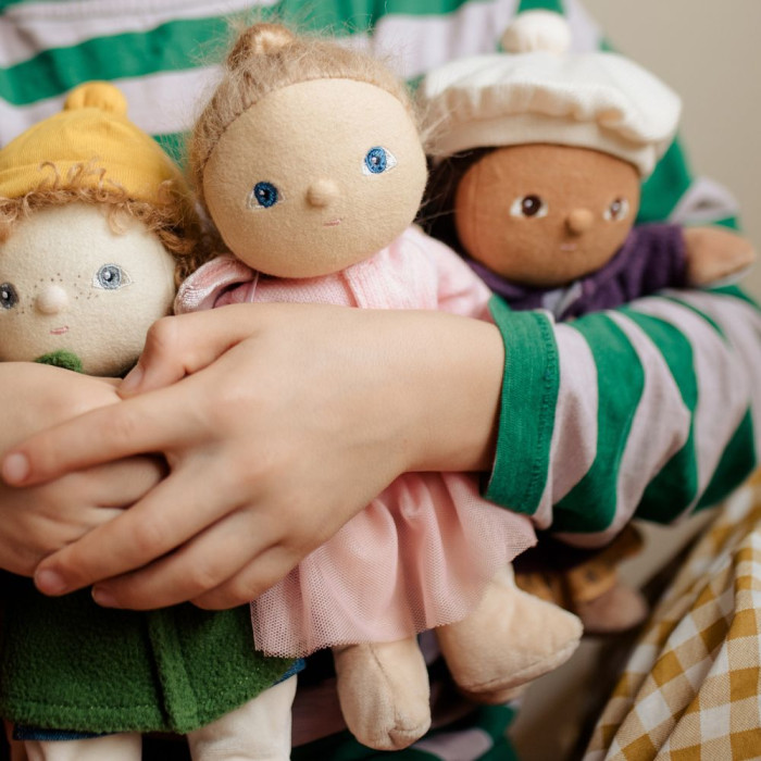 Maža Olli Ella Mia Melody lėlė su apranga – puiki dovana vaikui