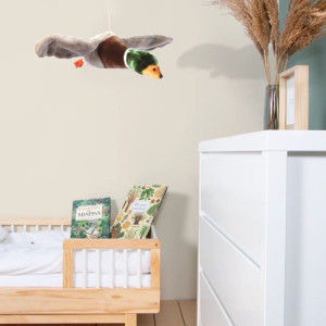 WILD & SOFT skraidanti antis ALAIN – minkšta sieninė dekoracija vaikų kambariui