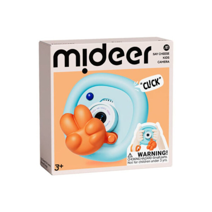 MIDEER vaikiška kamera, BLUE/ORANGE