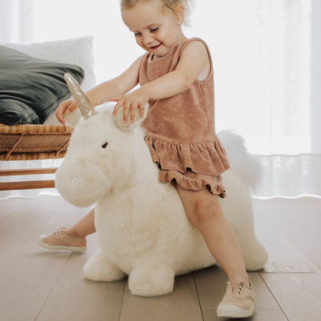 WILD&SOFT minkštas pripučiamas šokliukas, Vienaragis