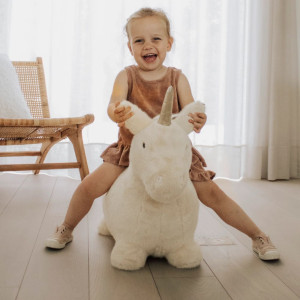 WILD&SOFT minkštas pripučiamas šokliukas, Vienaragis