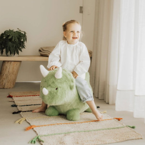 WILD&SOFT minkštas pripučiamas šokliukas, Dinozauras