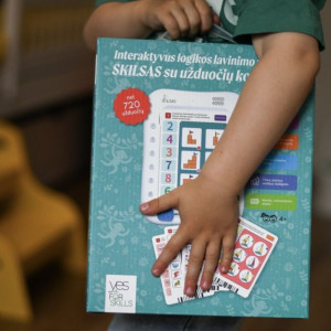 YES FOR SKILLS interaktyvus logikos lavinimo žaidimas su užduočių kortelėmis