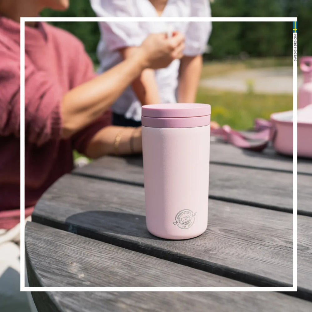 CARL OSCAR termo puodelis, PILKA