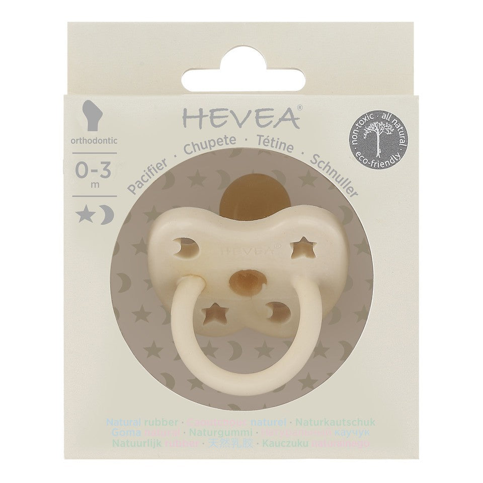 HEVEA ortodontinis čiulptukas, 0-3 mėn