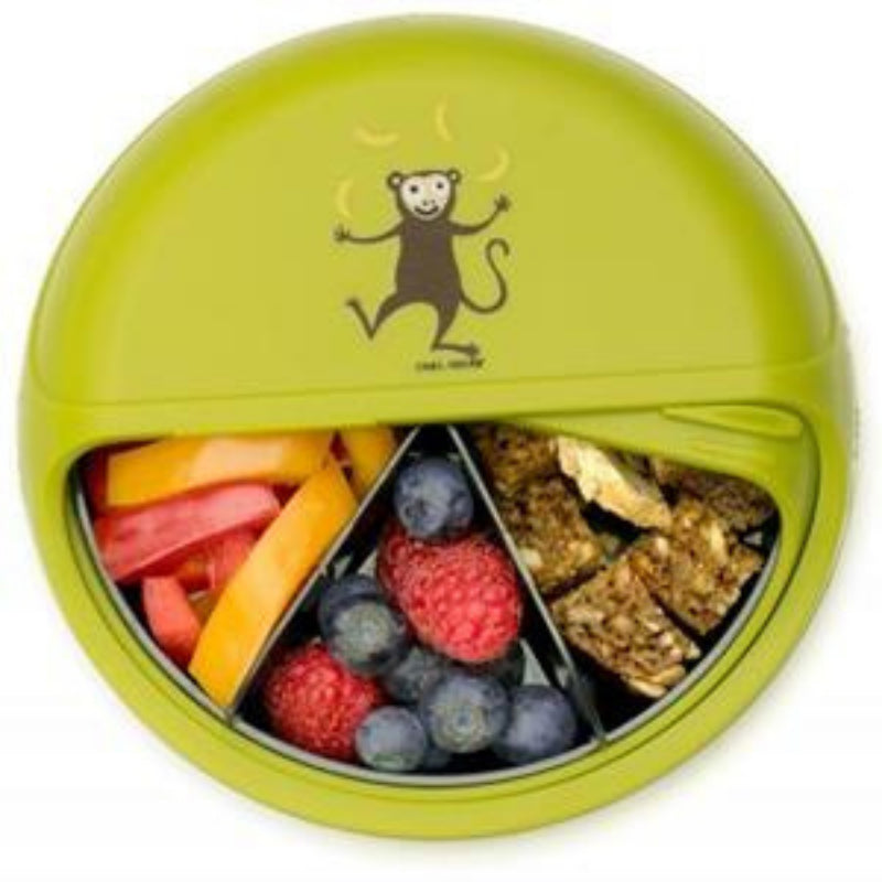 CARL OSCAR besisukanti užkandžių dėžutė, SNACK DISC, BEŽDŽIONĖ, 15 cm.