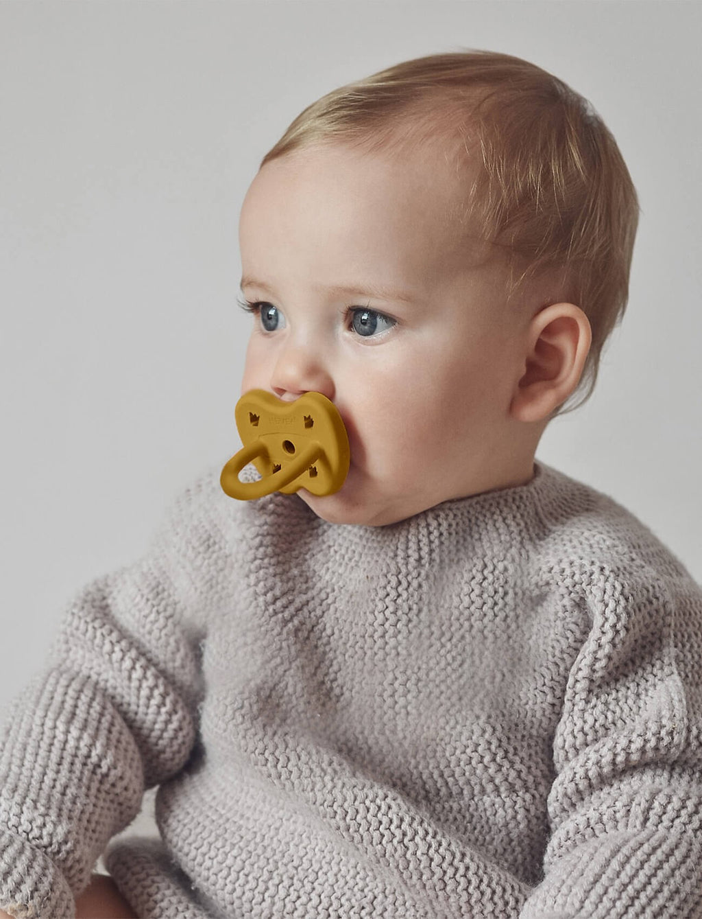 HEVEA ortodontinis čiulptukas, TURMERIC, 3-36 mėn