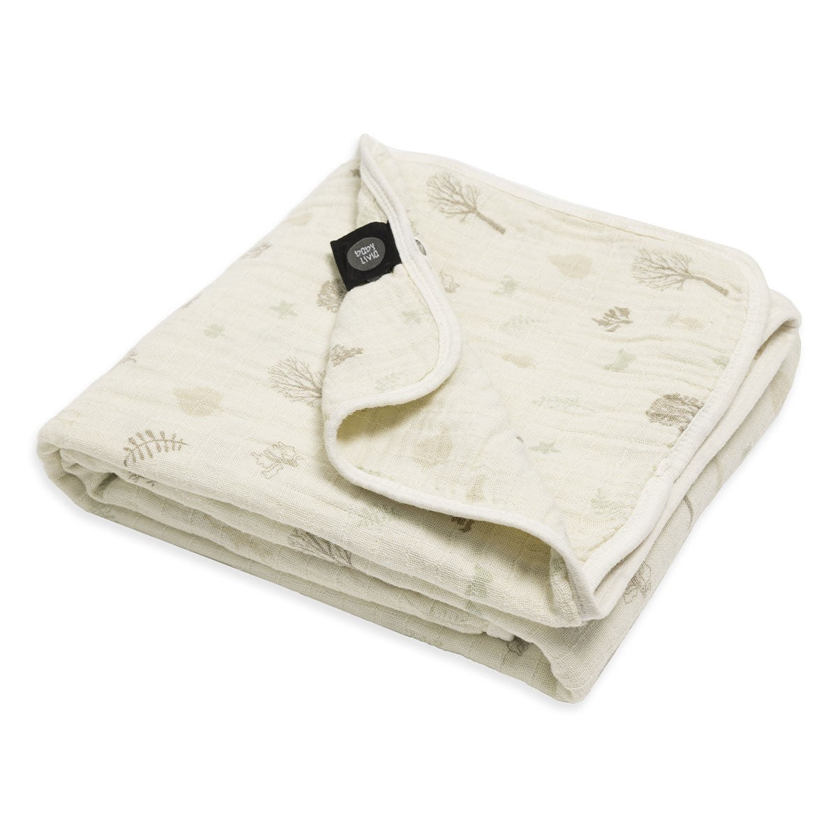 BABY LIVIA muslino antklodė, NATURE BLISS