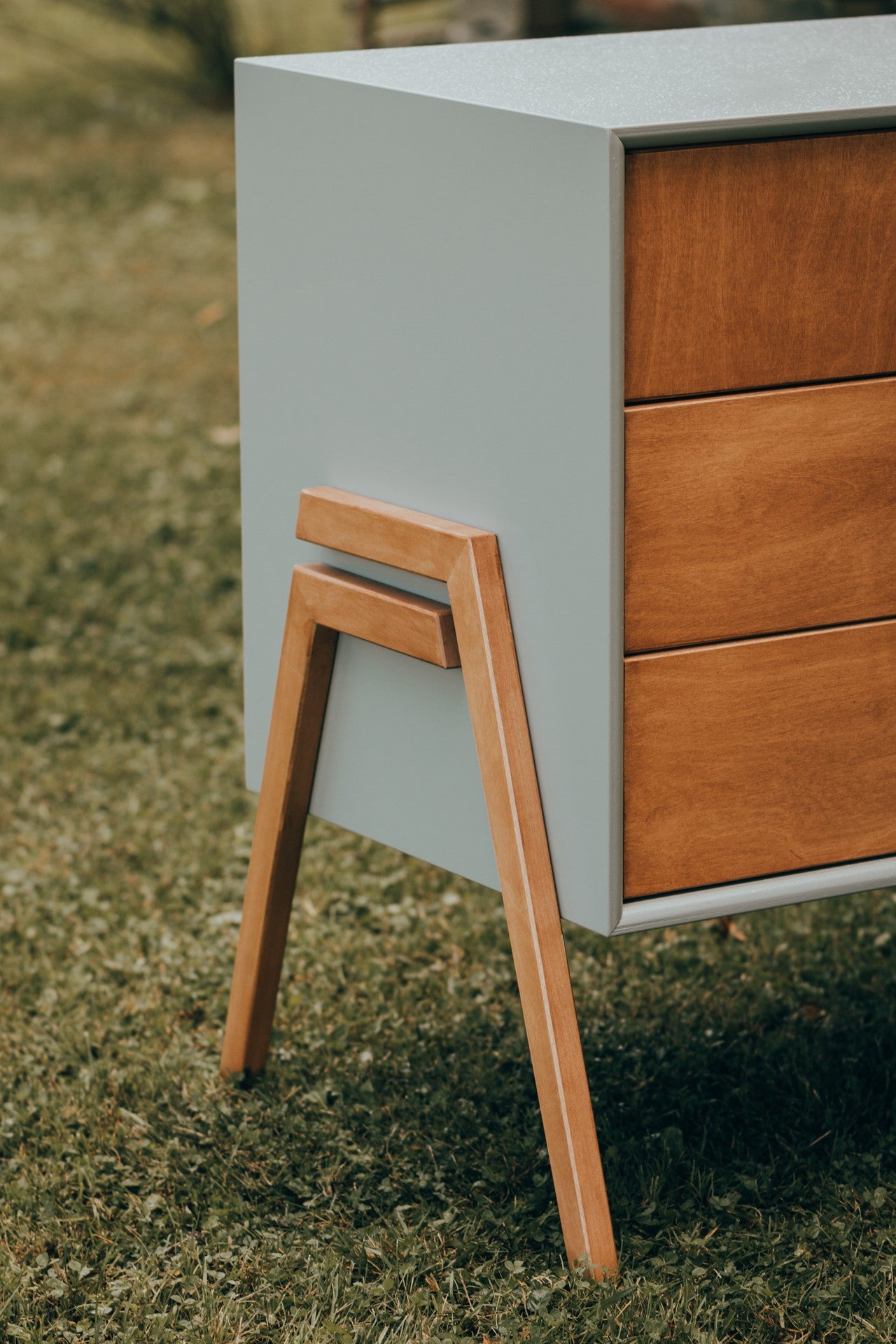 TODO NURSERY komoda EDGY, PILKA 120x60