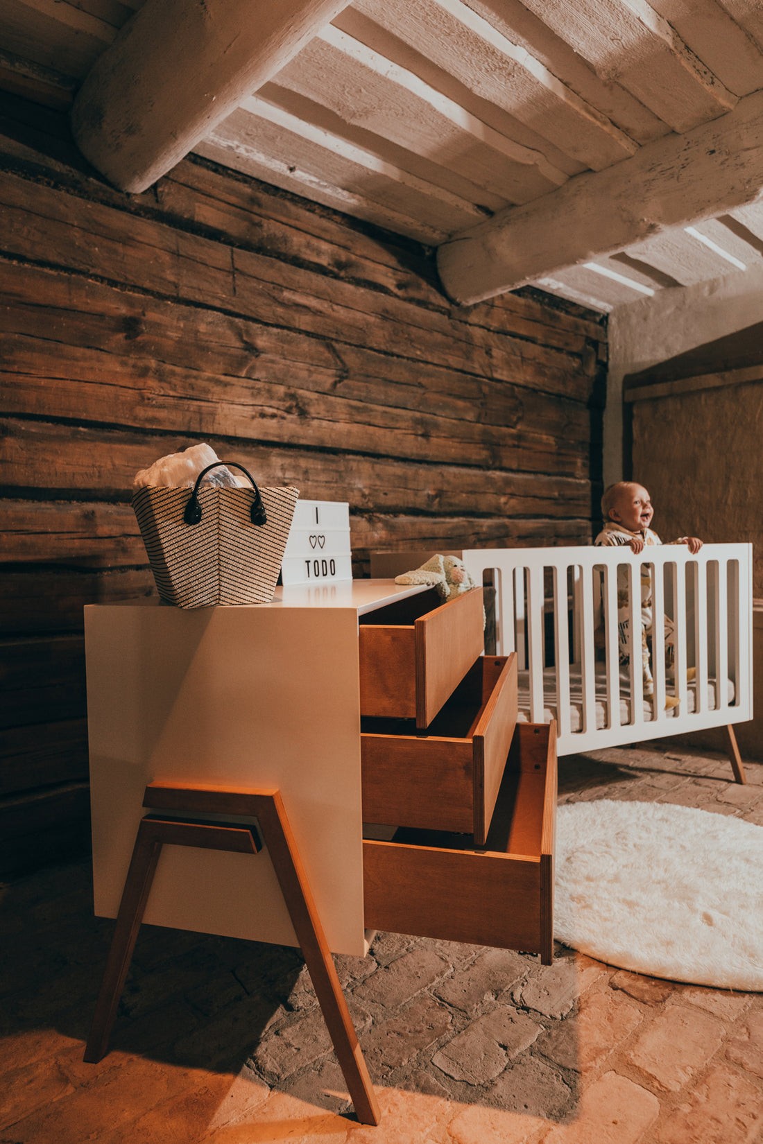 TODO NURSERY Komoda EDGY |BALTA 120x60