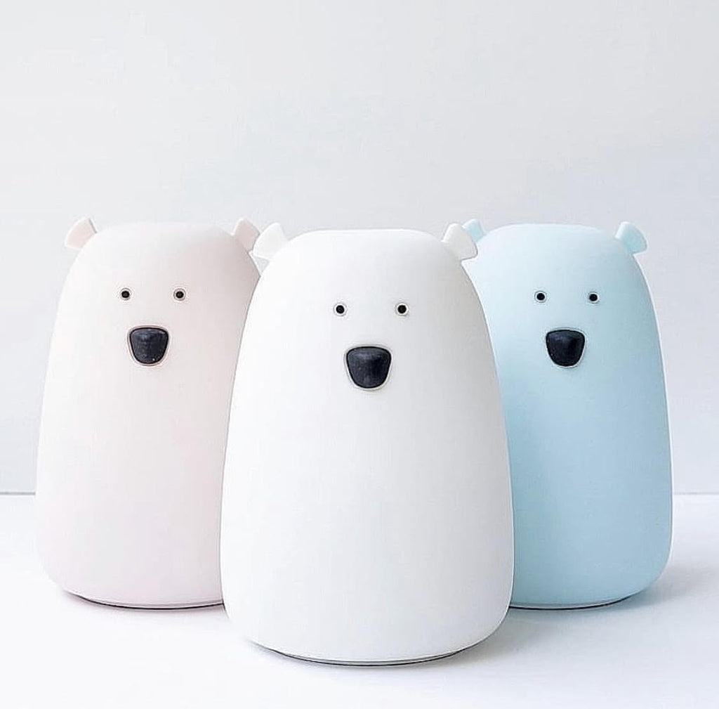 RABBIT AND FRIENDS naktinė lemputė MEŠKUTIS, MELYNA