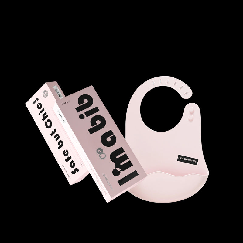 HEORSHE silikoninis seilinukas, ROŽINĖ