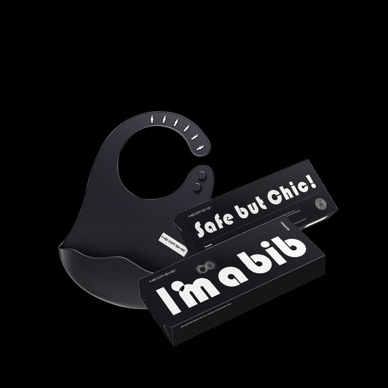 HEORSHE silikoninis seilinukas, JUODA