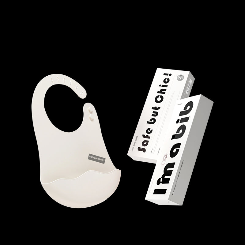 HEORSHE silikoninis seilinukas, BALTA