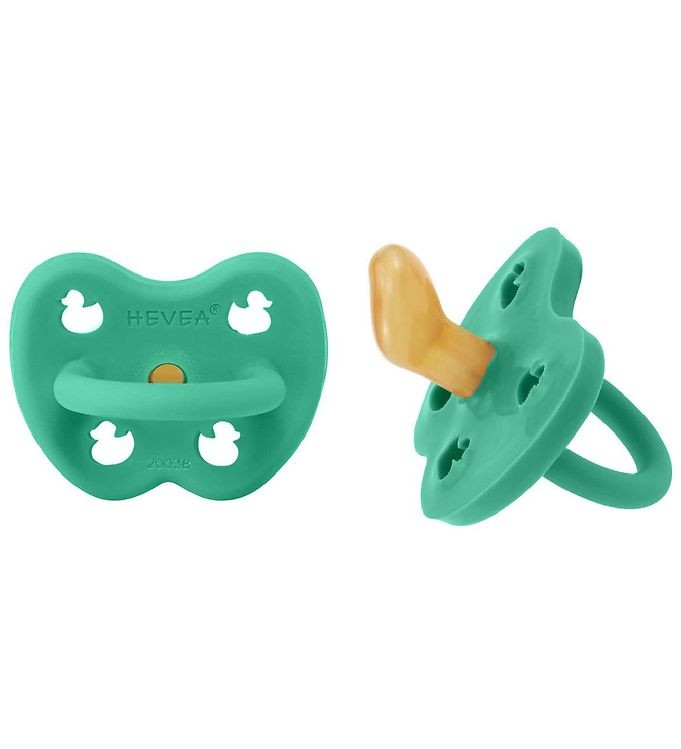 HEVEA ortodontiniai čiulptukai, POP OF GREEN, 3-36 mėn., 2 vnt.