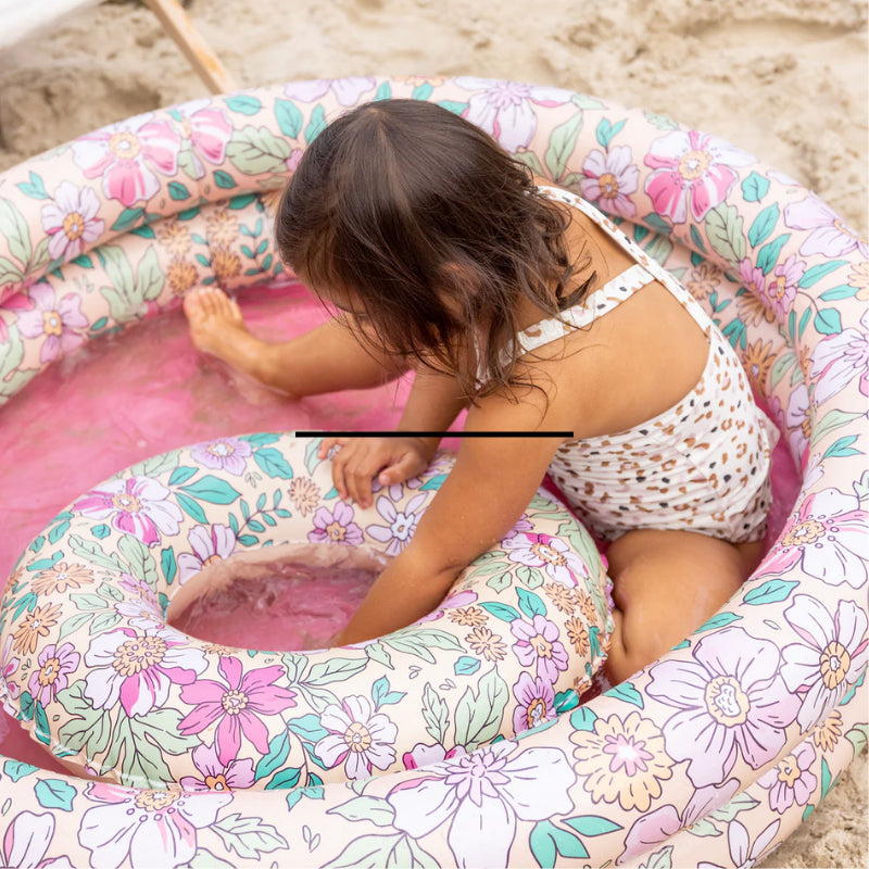 SWIM ESSENTIALS pripučiamas plaukimo ratas, BLOSSOM Ø 50 cm