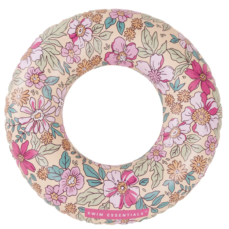SWIM ESSENTIALS pripučiamas plaukimo ratas, BLOSSOM Ø 50 cm