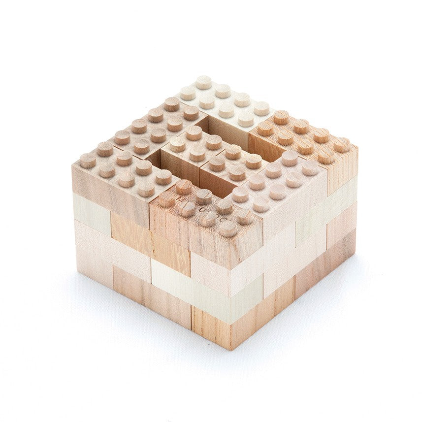 MOKULOCK medinės kaladėlės, 34 vnt.