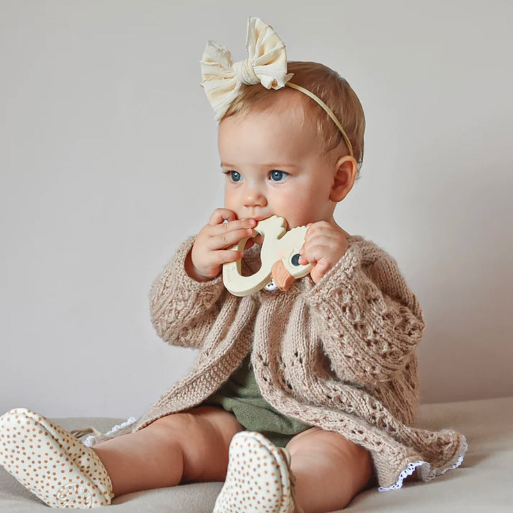 HEVEA silikoninių kramtukų rinkinys, KAWAN MOSS GREEN