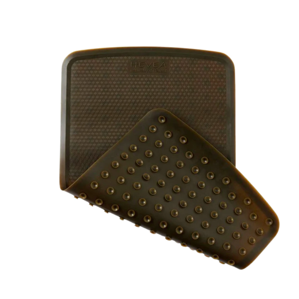 HEVEA Natūralios gumos vonios kilimėlis, JUODA