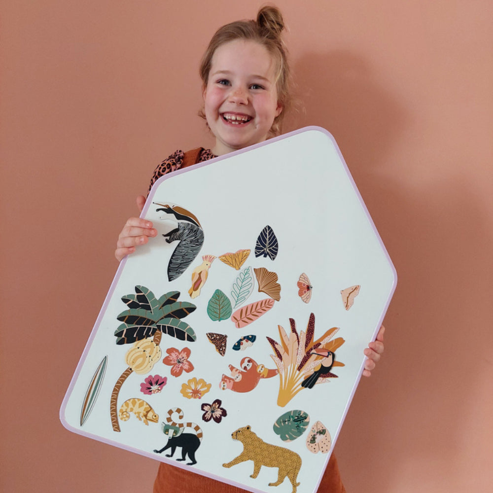 MA CABANE À RÊVES MAGNETINĖ LENTA NAMELIS, LILAS