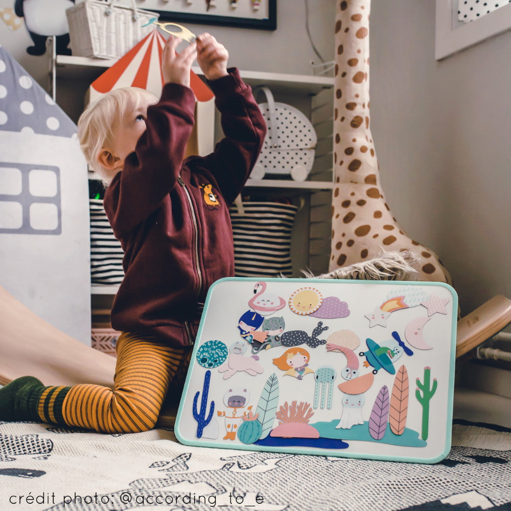 MA CABANE À RÊVES MAGNETINĖ LENTA MOKYKLA, OPALINE