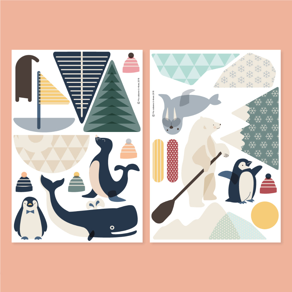 MA CABANE À RÊVES MAGNETAI, LEDYNŲ GYVŪNAI