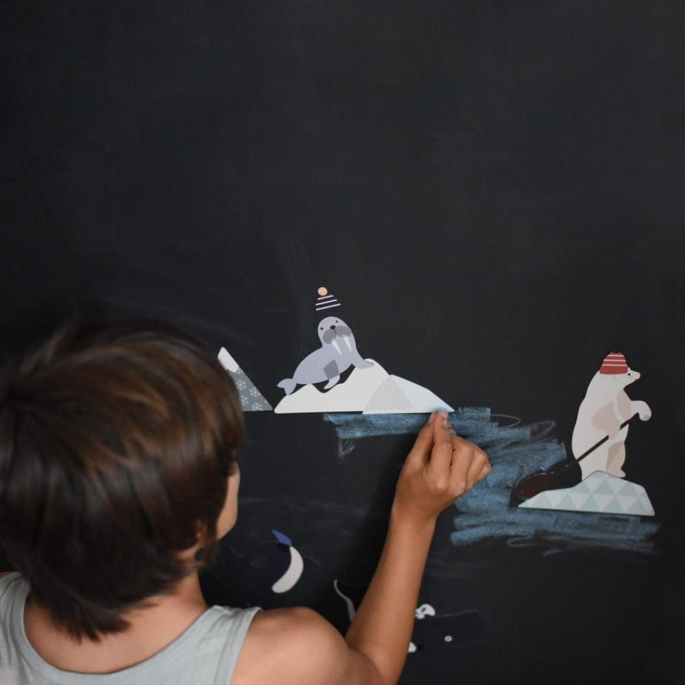 MA CABANE À RÊVES MAGNETAI, LEDYNŲ GYVŪNAI