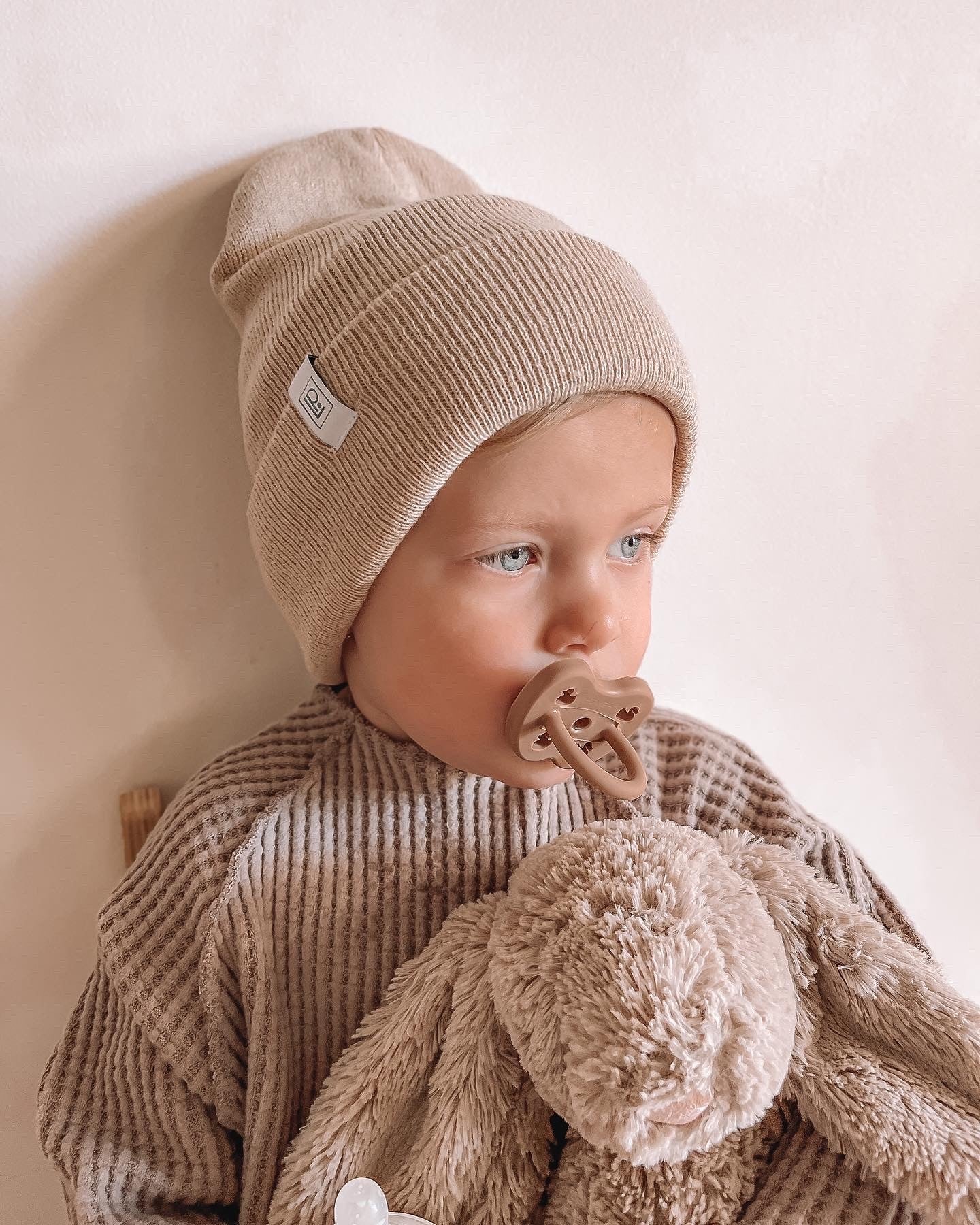 HEVEA ortodontinis čiulptukas, TAN BEIGE, 3-36 mėn.