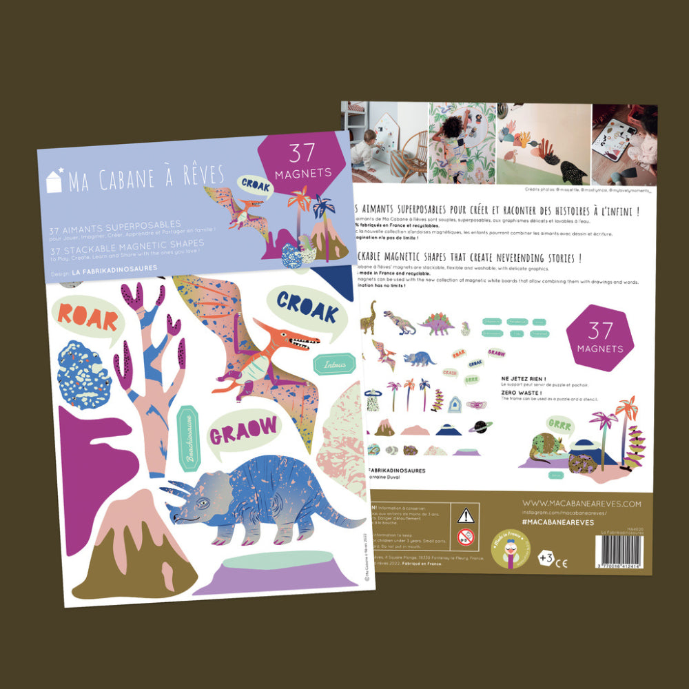 MA CABANE À RÊVES MAGNETAI, DINOZAURAI