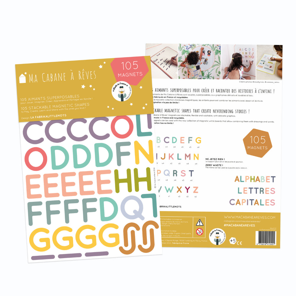 MA CABANE À RÊVES MAGNETAI, RAIDĖS