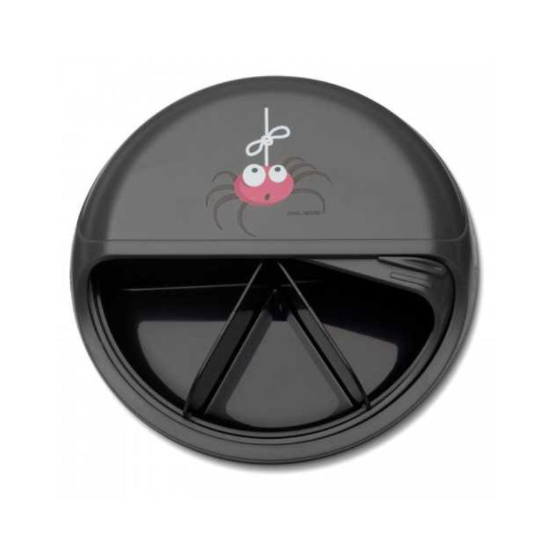 CARL OSCAR besisukanti užkandžių dėžutė, SNACK DISC, VORAS, 15 cm.