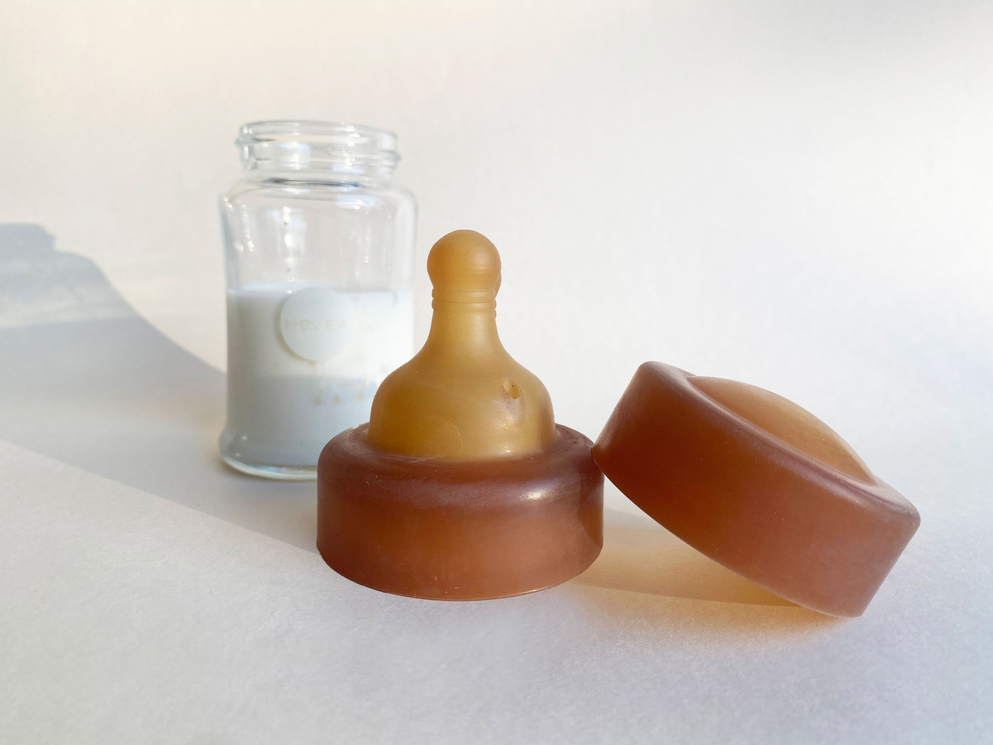 HEVEA stikliniai buteliukai, 150 ml., 0-3 m., 2 vnt.