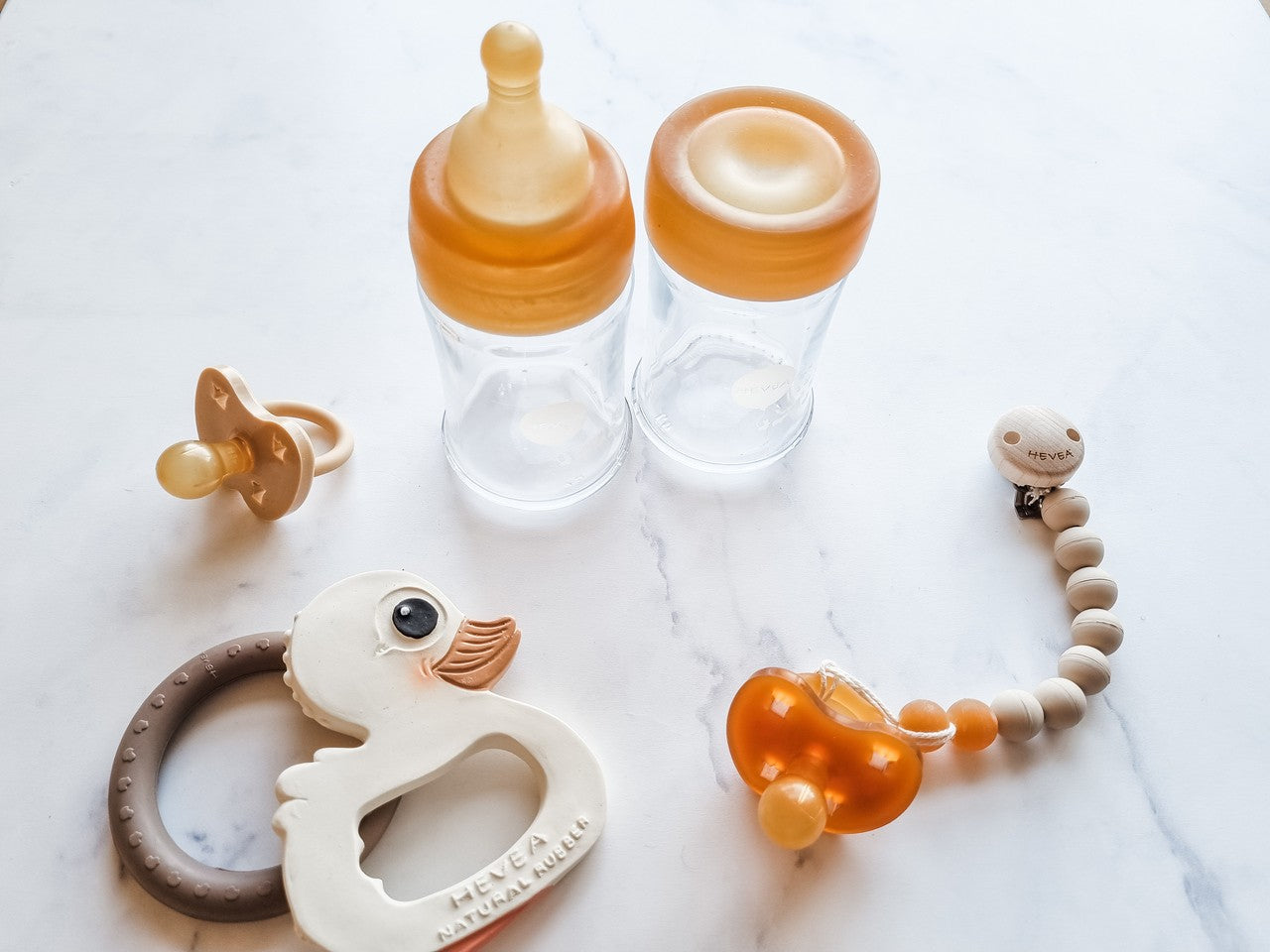 HEVEA stiklino buteliuko dangtelis