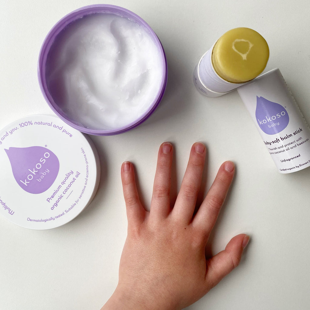 KOKOSO BABY kokosų aliejus vaikams, 168 g.