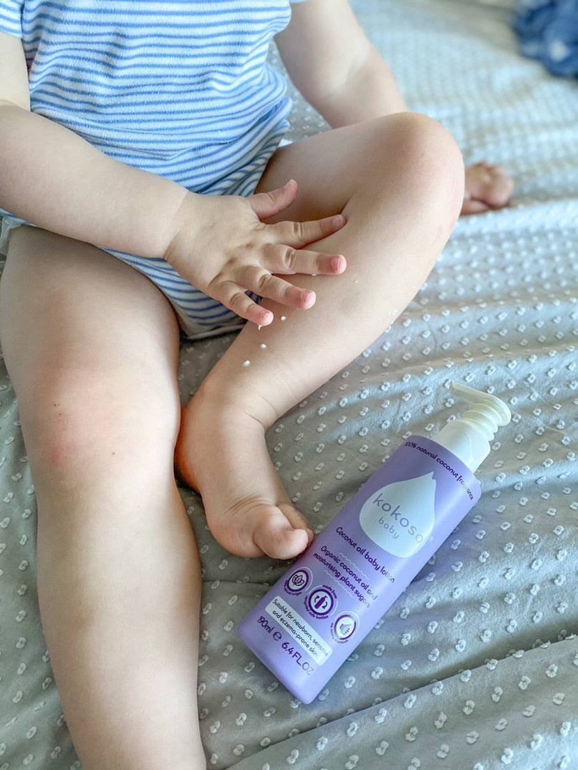 KOKOSO BABY losjonas su kokosų aliejumi vaikams, Kokosų kvapo, 200 ml.