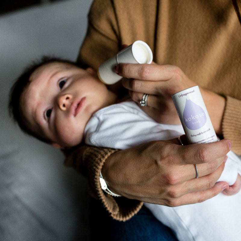 KOKOSO BABY apsauginis pieštukas su kokosų aliejumi visai šeimai, Be kvapo