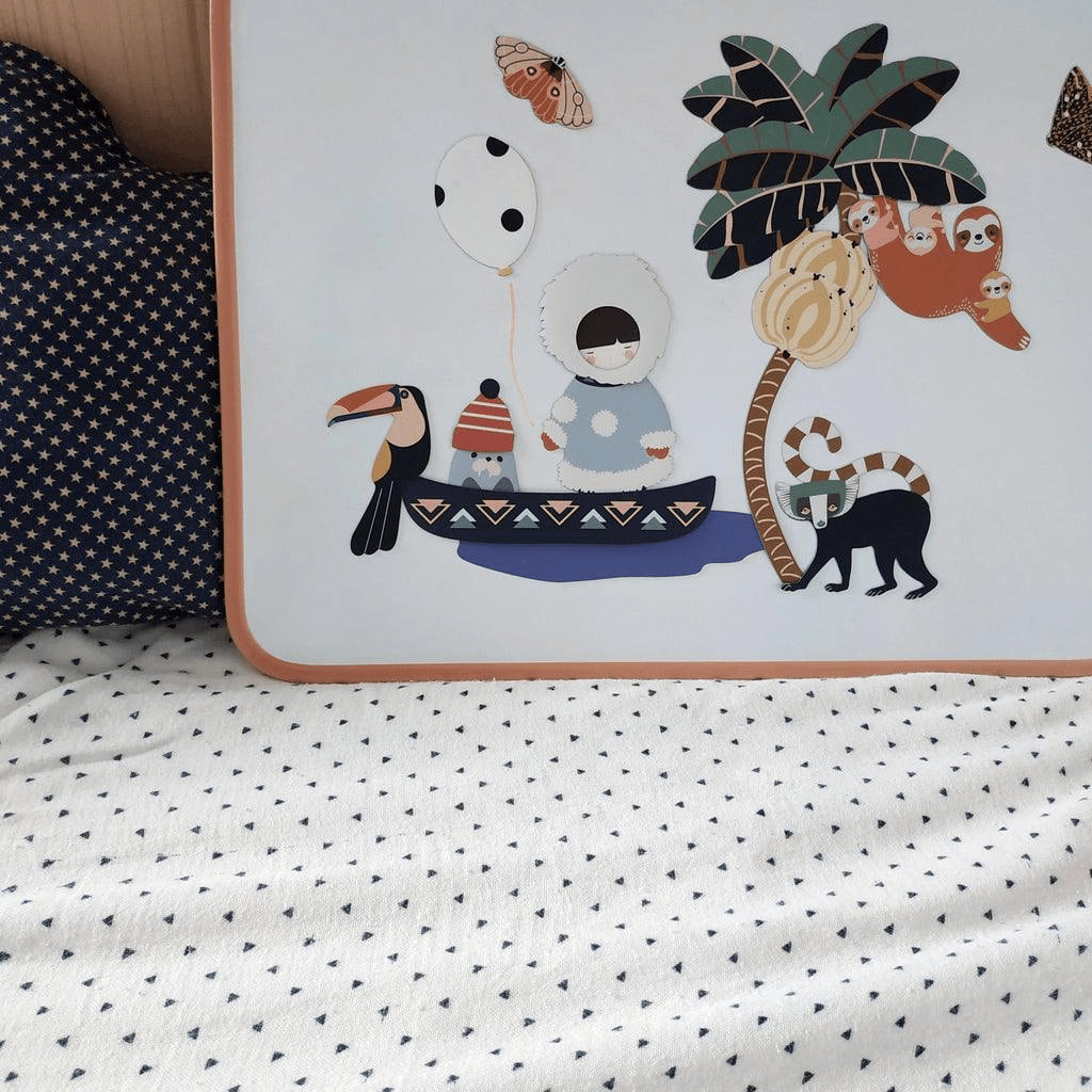 MA CABANE À RÊVES MAGNETAI MINI RINKINYS, LEDYNŲ GYVŪNAI