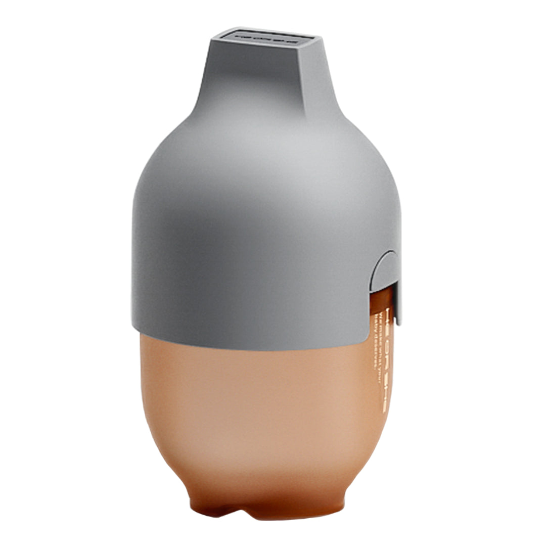 HEORSHE silikoninis buteliukas kūdikiui, 160 ml. PILKAS