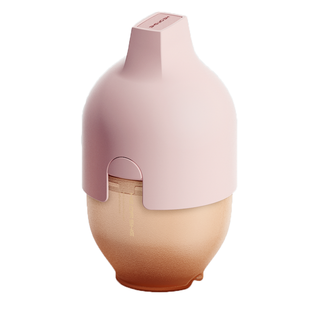HEORSHE silikoninis buteliukas kūdikiui, 160 ml