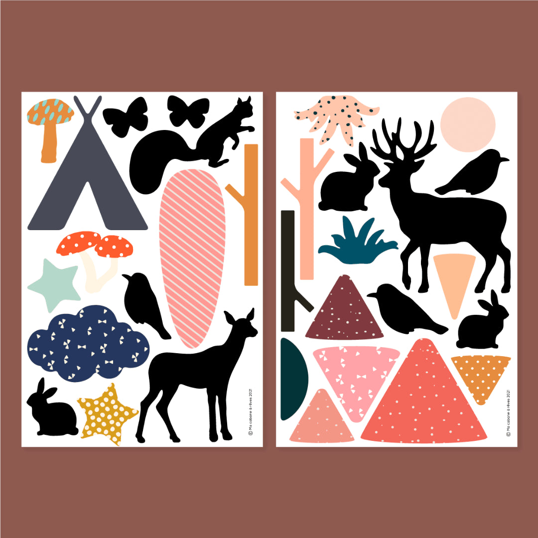 MA CABANE À RÊVES MAGNETAI, MIŠKŲ GYVENTOJAI