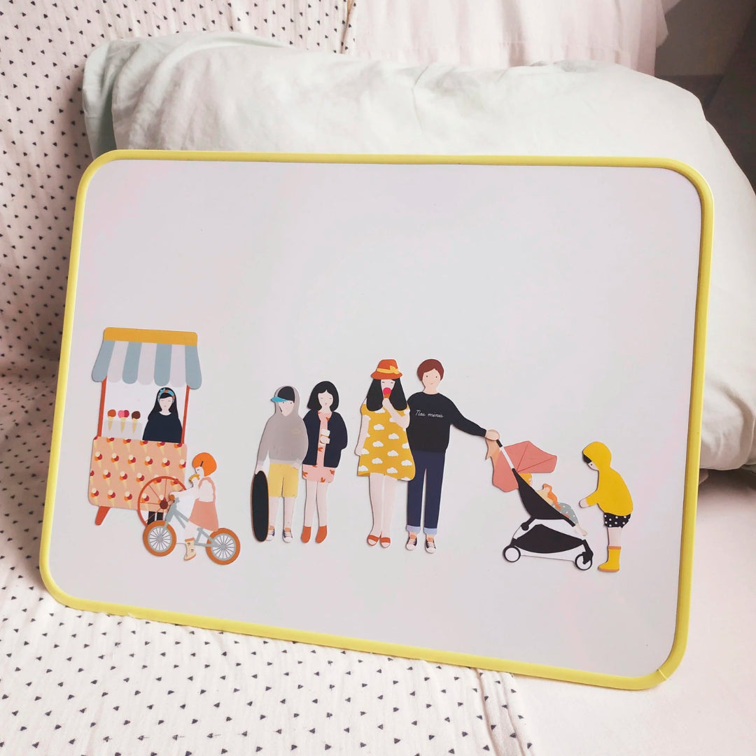 MA CABANE À RÊVES MAGNETINĖ LENTA MOKYKLA , ANISE