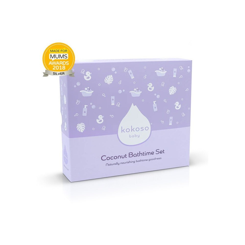 KOKOSO BABY vonios rinkinys vaikams, kokosų kvapo
