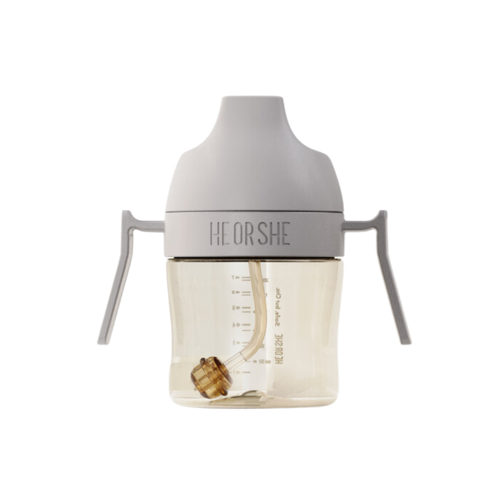 HEORSHE gertuvė kūdikiui 210 ml., 6+, PILKA
